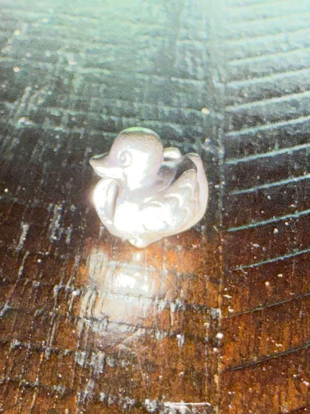 Pandora retired Duck Charm - Silver